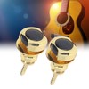 Guitar Strap Lock Set End Button Peg Acoustic Electric Guitars