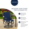 Arden Selections Outdoor Midback Chair Cushion, 18 x 16.5, Water