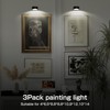 2-Pack Picture Light for Paintings Battery Operated Art Light with