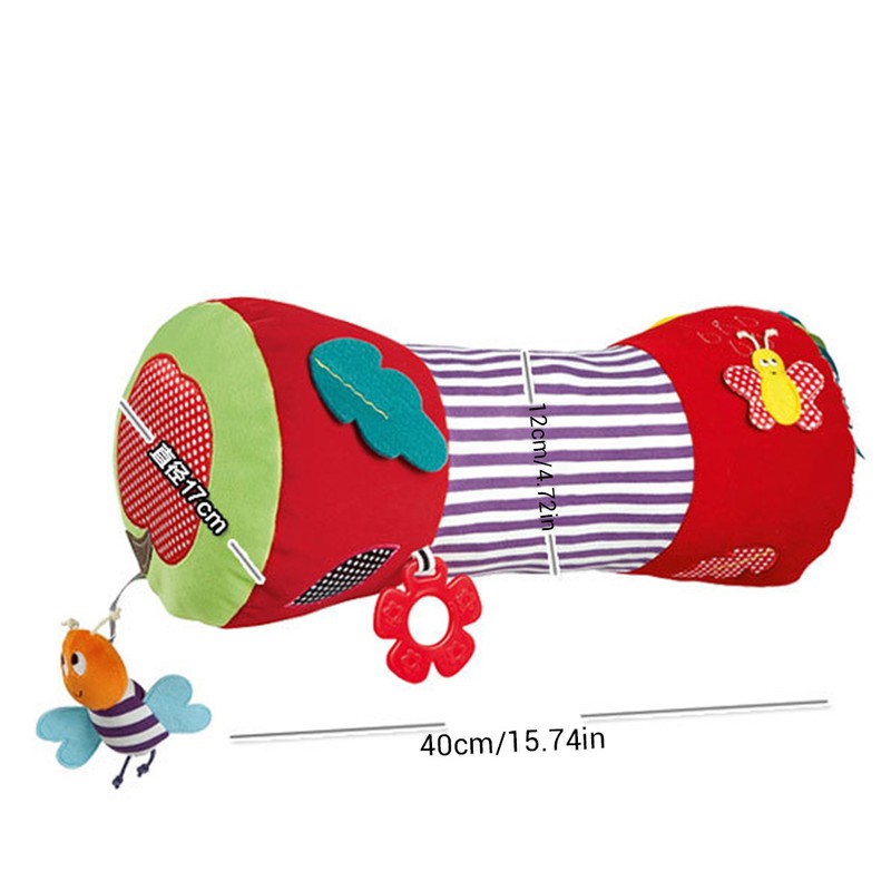 Baby Crawling Roller Baby Soft Stuffed Rolling Pillow Baby Fitness