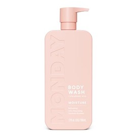 MONDAY HAIRCARE Moisture Body Wash 27 oz - Ingredientes nutritivos, manteca de karité, aceite de coco y extracto de pomelo, hidrata y repone la piel