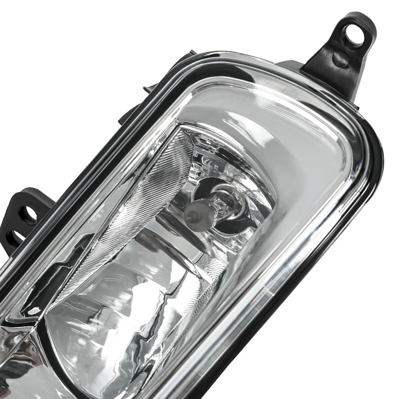 HECASA Fog Light & Bezel Compatible with 2020-2023 Ford Transit