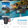 Lector de tarjetas SD USB 3.0 y USB C, adaptador