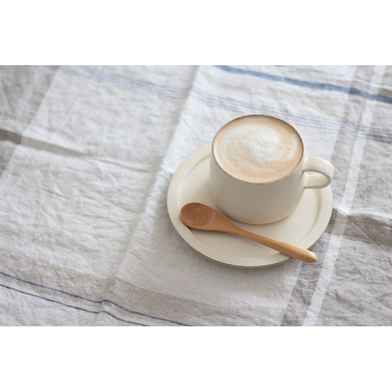 Marujyu Folk Craft Bamboo Coffee Spoon, Total Length 5.1 inches