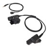 U94 PTT Adapter Durable Portable Military Intercom Headset Adapter for