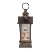 Snow Water Farol Navideño Muñeco Nieve Luz Led Musical Adornos