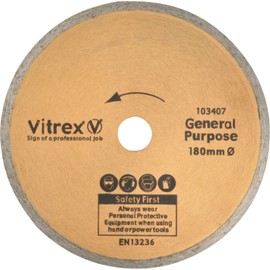 Vitrex 180mm Standard Diamond Blade