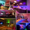 Keepsmile 50ft Led Lights for Bedroom, Bluetooth Smart APP Control