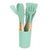 12PCS Kitchen Utensil Set Silicon Cooking Utensils Set with Holder