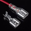 Gasea 120pcs Crimp Terminals Female Spade Connector Wire Terminal Kit