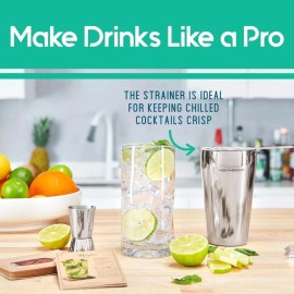 Mixology Bartender Kit - 8,9 & 10-Piece Bar Sets with Stand - Set of 8