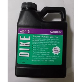 Conklin Company NOS CONKLIN Dike Radiator Stop Leak - 1 Pint (16 FLUID OZ)               (EB/RM)