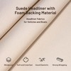Babnecl Auto Headliner Fabric 96" L × 60" W Mesh