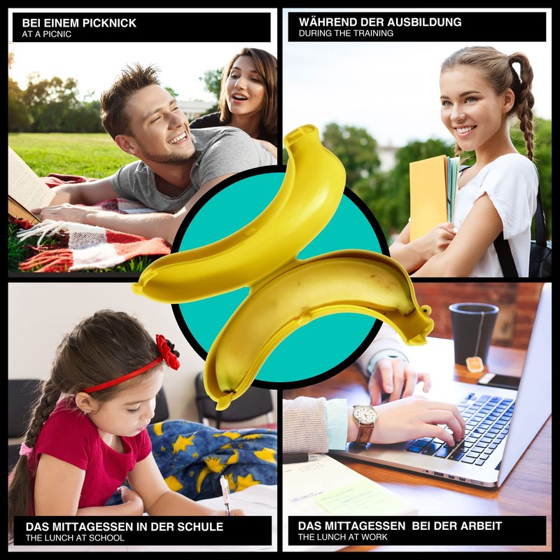 GOODS+GADGETS Banana Box Storage Box Guardian Storage Box Protects Banana