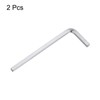 QUARKZMAN Pack of 2 L-shaped square head wrenches, 3 mm