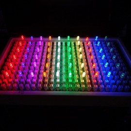 WOTOFULIN 5mm LED Diode Lights Kit 10pcs x 10 Colors Assorted LED Diodes Clear Lens White/Pink/Purple/Blue/Green/Yellow/Orange/Warm White/Red/Yellowish Green