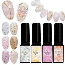 Gemstone Gel, Made in Japan, Artist Gel Series Color Gel (AL6 Ethiopian Opal)