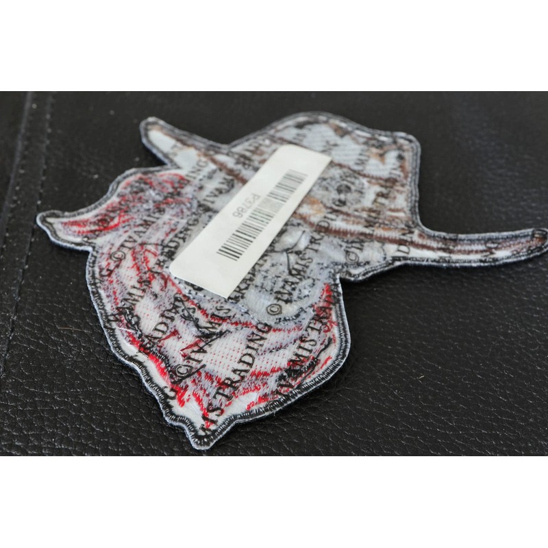 Cowboy Skull Patch, Biker Skull Patches (P3786)