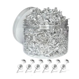 Clear Push Pins (Clear, 520)