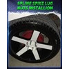 M14x1.5 Spike Lug Nuts Chrome 24 Pcs, 14mm x 1.5