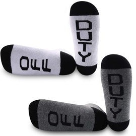 Police Socks Police Gift Off Duty Socks Police Officer Gift Cop Gift Cop Off Duty Socks Unique Gifts Christmas Gifts (Off Duty Socks Set)