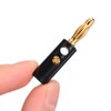 UP to 40Pcs Black Red Connector 4mm Gold Plated Banana