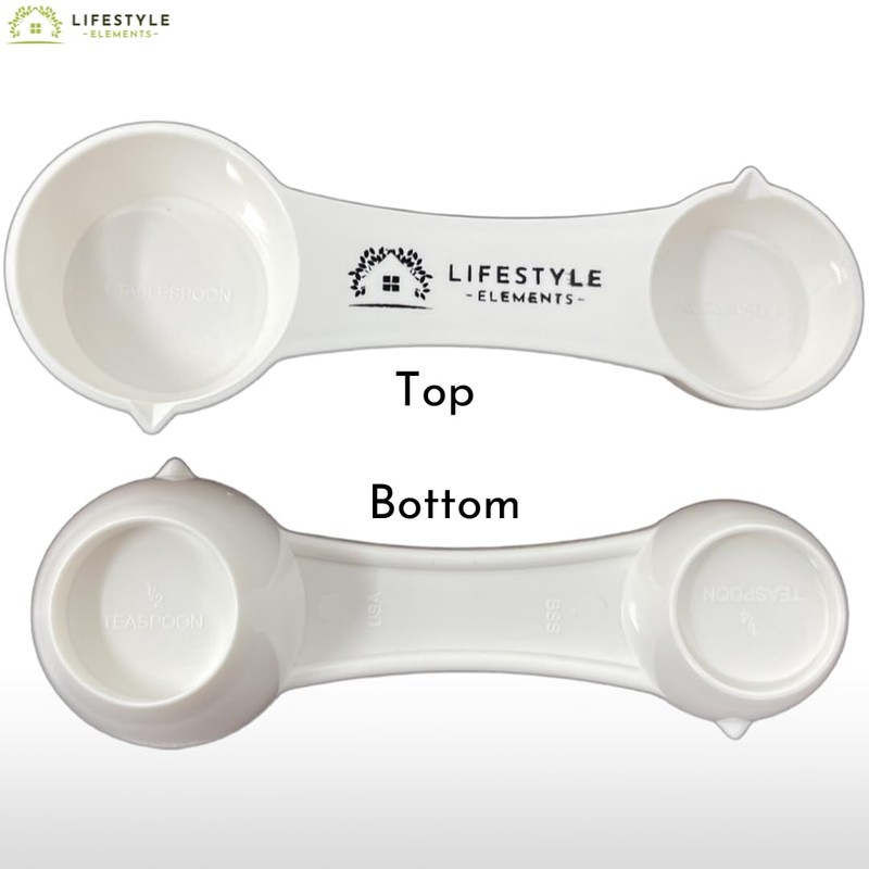 All In One Measuring Spoon With 1 Tbsp, 1 Tsp,