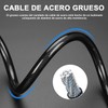Candado para Bicicleta, Candado de Bicicleta con Combinación,120 cm con