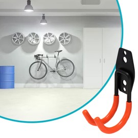 Eagles Garage Wall Hooks, Steel Heavy Duty Garage Storage Hooks with Anti-Slip Coating,Wall Mount Garage Hanger Organizer,Tool Hangers for Hanging Bike, Ladder and Garden Tools(Small Round)