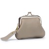 LOHGOU Genuine Leather Coin Purse, Snap Coy Pouch, Cute, Lightweight,