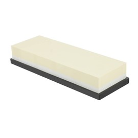 Operitacx Grit Double Sided Whetstone Rectangular Portable Sharpening Stone Tool with Pad for Precision Grinding and Edge Maintenance