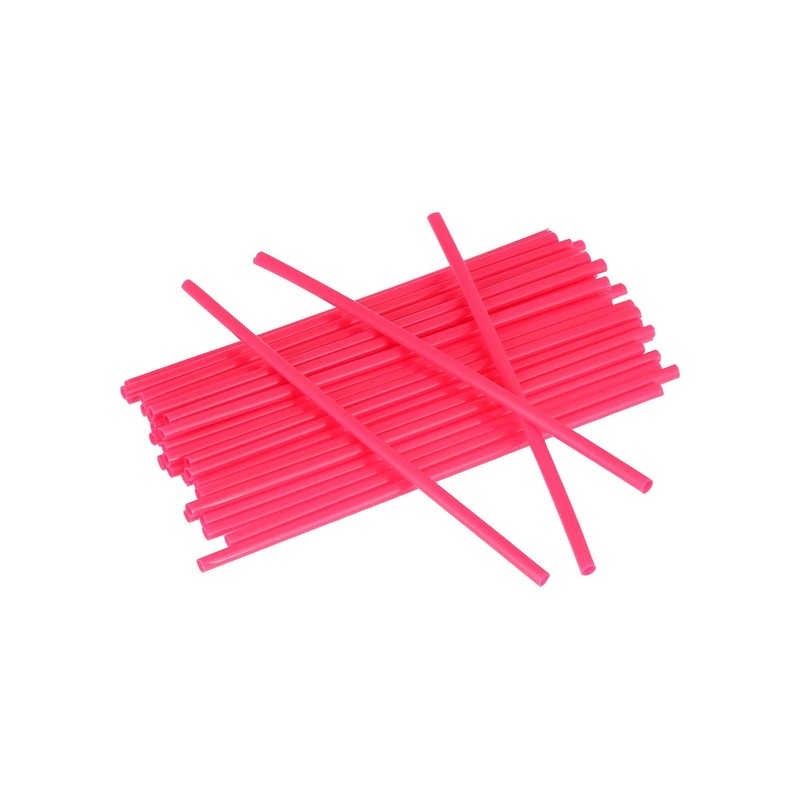 Set: 36x Spoke Covers Neon Pink, Spoke Guards, Length 180mm