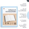 Friendly Fox A4 Display Book with Transparent Pockets, Presentation Folder