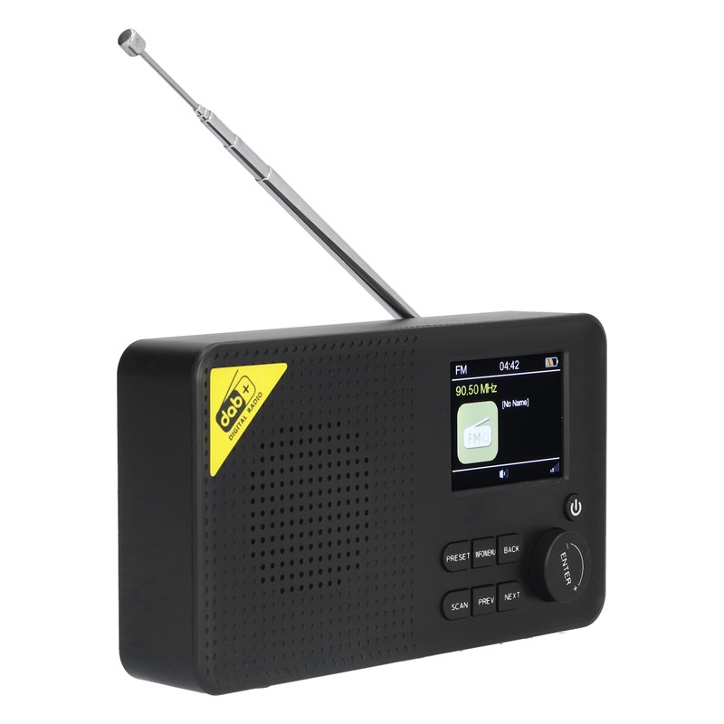 Portable Home DAB+ Digital Radio DAB Radio Lightweight Rechargeable Home