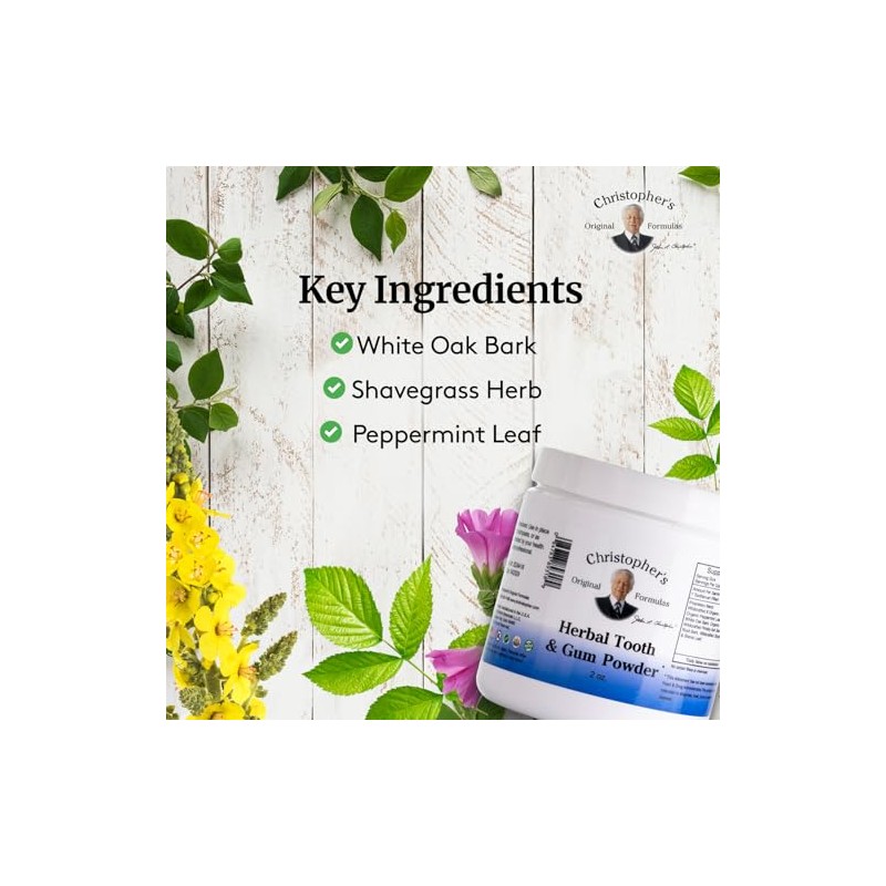 Christopher's Original Formulas Herbal Tooth and Gum Powder