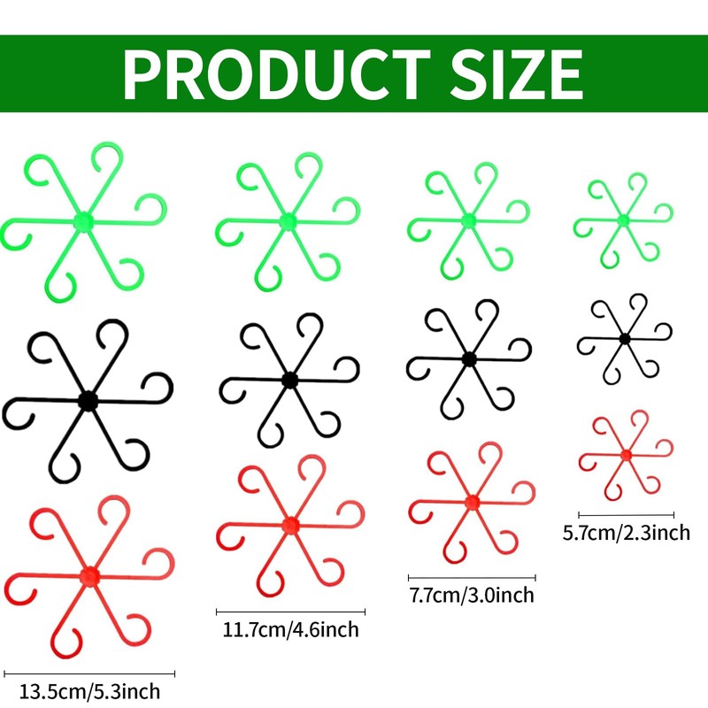 Plant Support Shrub Holder Plant Holder Set of 12 -