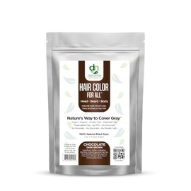 Discovery Naturals Henna 100% Natural Tinte Para El Cabello Hombres y Mujeres Kit de Coloración Natural del Pelo con Henna y Polvo Indigo, Kit Organic