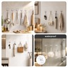 18 Pack Large Adhesive Wall Hooks for Hanging Heavy Duty
