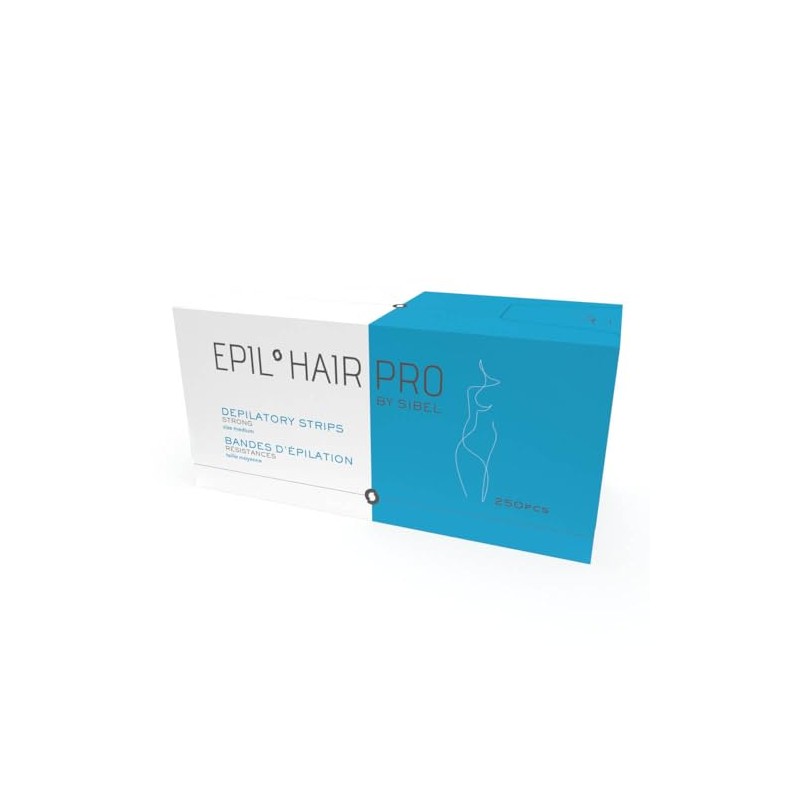 Epil Hair Pro Enthaarungs-Streifen, 1er Pack, (1x 250 Stück)