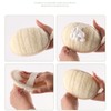 Premium Exfoliating Loofah Pad Body Scrubber, Natural Loofah Sponge and
