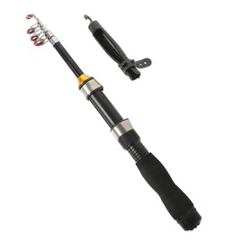 OHPHCALL Practical Short Fishing Pole Mini Angling Pole for Outdoor Use Wear-Resistant Portable