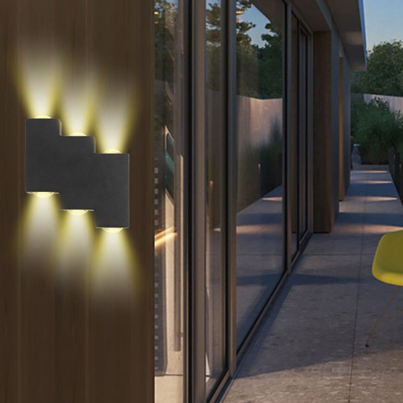 6W LED Wall Light Energy Saving Fixture Lamp for Bedroom