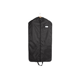 Covermates Keepsakes Garment Bag Set - Premium Polyester - Full Length Zipper - ID Window - Carrying Handles - Closet Storage, Black