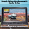 Dual RV Backup Camera System: 7" Monitor with Split Screen