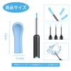 Deiboun Ear Spoons 20pcs 3.5mm Ear Paste Silicone Earpick Silicone