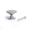BSM Marketing Kitchen Cupboard Drawer Door Handle Knob Chrome/Brushed Nickel/Black/Pewter