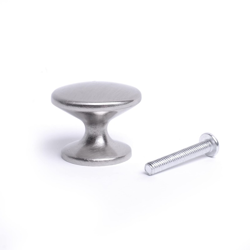 BSM Marketing Kitchen Cupboard Drawer Door Handle Knob Chrome/Brushed Nickel/Black/Pewter
