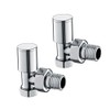 Inta Modern Chrome Radiator Valves