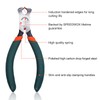 SPEEDWOX Mini End Cutting Pliers, 4.5" End Nipper with PVC