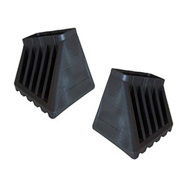 1 Pair of Foot Caps XL 50 x 20 mm I Black Monto Krause 202024